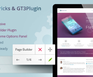 Parallax One Page Builder Wordpress Plugin